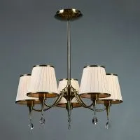 Люстра Brizzi Modern MA 01625CA/005 Bronze Cream