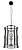 Светильник подвесной Crystal Lux TANDEM SP4 D410 CHROME