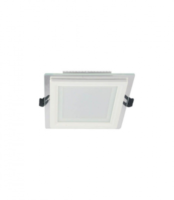 Встраиваемый светильник Lumina Deco Beneto LDC 8097-SQ-GL-9WSMD-D120*W120 WT