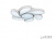 Потолочная люстра Flower iLedex Flower 72W WH Потолочная люстра Flower iLedex Flower 72W WH