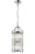 Светильник подвесной Crystal Lux TADEO SP4 D200 CHROME/TRANSPARENTE
