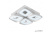 Потолочная люстра Flying FS-012-X4 96W WH Потолочная люстра Flying FS-012-X4 96W WH