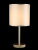 Настольная лампа Crystal Lux SERGIO LG1 GOLD