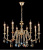 Люстра Crystal Lux MERCEDES SP8 GOLD/COLOR Люстра Crystal Lux MERCEDES SP8 GOLD/COLOR
