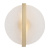 Бра Crystal Lux AGOSTO AP5W LED BRASS