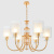 Люстра Crystal Lux ELENA SP6 GOLD