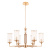 Люстра Crystal Lux GLORIA SP6 BRASS