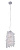Светильник подвесной Crystal Lux TENERIFE SP3 SILVER