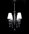 Подвесная люстра Lumina Deco Alessia LDP 1726-4 (WT)