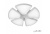 Потолочная люстра Bling FS-022-X5 120W WH Потолочная люстра Bling FS-022-X5 120W WH