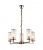 Подвесная люстра Lumina Deco Howard LDP 8040-5 NK
