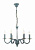 Подвесная люстра Pontone Pontone E 1.1.6 BLUE