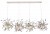 Люстра Crystal Lux GARDEN SP3х4 L1600 CHROME
