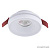 Светильник встраиваемый Crystal Lux CLT 063C1 WH