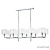 Люстры Crystal Lux MAESTRO SP-PL10 L1100 CHROME