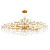 Люстра Crystal Lux REINA V2 SP16 L1500 GOLD PEARL