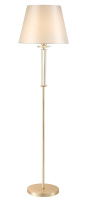 Торшер Crystal Lux NICOLAS PT1 GOLD/WHITE