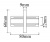 Соединитель линейный (однофазный) для встреиваемого шинопровода Crystal Lux CLT 0.2211 01 BL