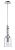 Светильник подвесной Crystal Lux MATEO SP1 WHITE