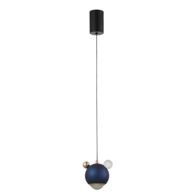 Светильник подвесной Crystal Lux AMIGO SP LED BLUE