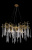 Люстра Crystal Lux REINA SP8 D1000 GOLD PEARL