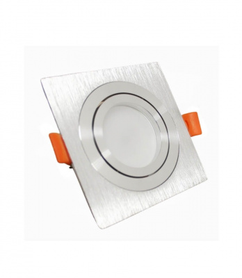 Встраиваемый точечный светильник Lumina Deco Luka LDC 8062-JP-L90*W90 SILVER