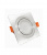 Встраиваемый точечный светильник Lumina Deco Luka LDC 8062-JP-L90*W90 SILVER
