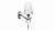 Бра Lumina Deco Alessia LDW 1726-1W CHR