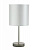 Настольная лампа Crystal Lux SERGIO LG1 NICKEL