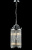 Светильник подвесной Crystal Lux TADEO SP4 D200 CHROME/TRANSPARENTE