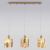 Подвесной светильник Scoppio 50101/3 перламутровое золото
