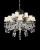 Хрустальная подвесная люстра Lumina Deco Bianca LDP 66251-12