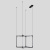 Светильник подвесной Crystal Lux CLT 039C12 BL
