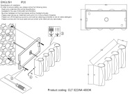 Бра Crystal Lux CLT 022W4 BL 4000K