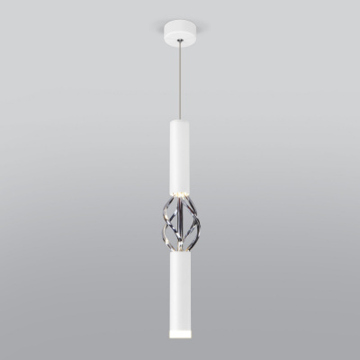 Подвесной светильник Lance 50191/1 LED белый / хром
