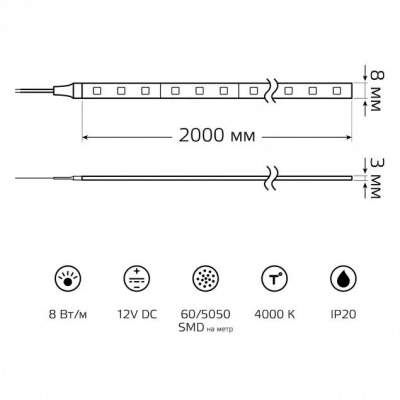 Светодиодная лента Basic BT021