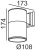 Архитектурная подсветка TUBE 78002 Bl Архитектурная подсветка TUBE 78002 Bl