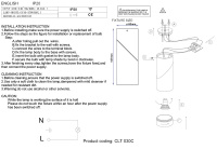 Светильник потолочный Crystal Lux CLT 030C BL