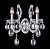 Бра Crystal Lux HOLLYWOOD AP2 CHROME