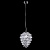 Светильник подвесной Crystal Lux CHARME SP2 CHROME/TRANSPARENT