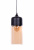 Подвесной светильник Lumina Deco Zenia LDP 6806 BK
