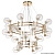 Люстра Crystal Lux LUXURY SP16+8 GOLD