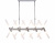 Подвесной светильник Lumina Deco Alford LDP 6036-20 CHR