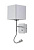 Бра Crystal Lux PACO AP2 CHROME/WHITE