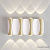 Бра Crystal Lux CLT 022W4 WH-GO 4000K