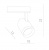 Трековый светильник Soffitto A1730PL-1BK