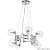 Люстра Crystal Lux LUXURY SP8 CHROME