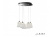 Подвесной светильник Flora WD8007-5 CR Подвесной светильник Flora WD8007-5 CR