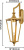 Настенный светильник Lampion 4003-1W Настенный светильник Lampion 4003-1W