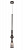 Подвесной светодиодный светильник Crystal Lux Lux New SP1 B Smoke